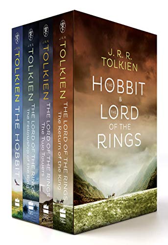 Beispielbild für The Hobbit & The Lord of the Rings Boxed Set: The Classic Bestselling Fantasy Novel zum Verkauf von GF Books, Inc.