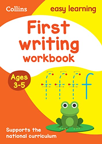Imagen de archivo de First Writing Workbook Ages 3-5: Ideal for home learning (Collins Easy Learning Preschool) a la venta por PBShop.store US