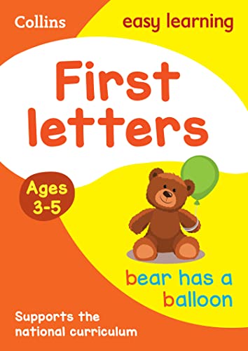 9780008387884: First Letters Ages 3-5: Ideal for home learning (Collins Easy Learning Preschool)