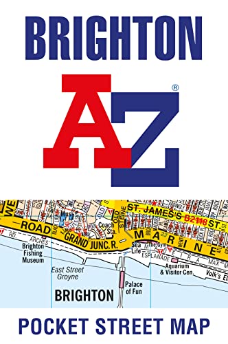 Beispielbild fr Brighton A-Z Pocket Street Map zum Verkauf von Monster Bookshop