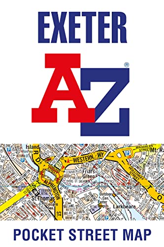 Imagen de archivo de Exeter A-Z Pocket Street Map a la venta por Blackwell's