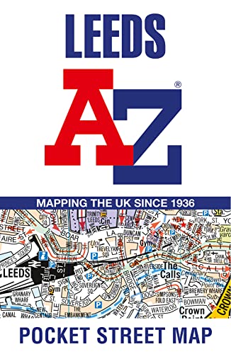 Imagen de archivo de Leeds A-Z Pocket Street Map a la venta por Blackwell's