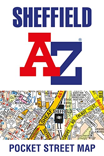 Imagen de archivo de Sheffield A-Z Pocket Street Map a la venta por Blackwell's