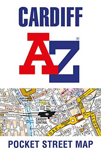 Imagen de archivo de Cardiff A-Z Pocket Street Map a la venta por Blackwell's