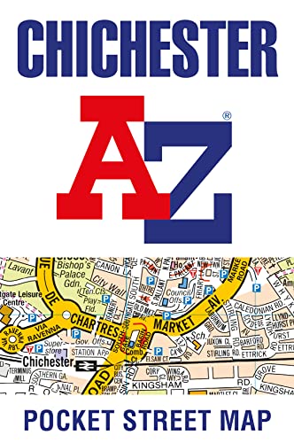 Imagen de archivo de Chichester A-Z Pocket Street Map a la venta por Blackwell's