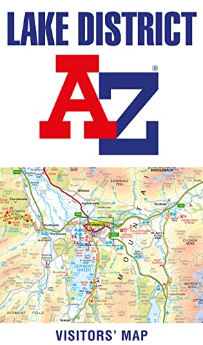 Stock image for Lake District A-Z Visitors' Map for sale by Blackwell's