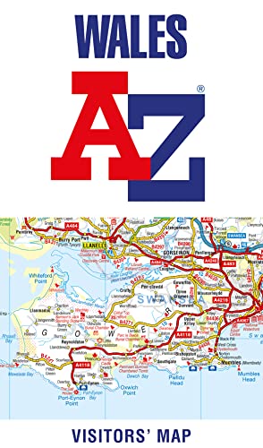 Stock image for Wales A-Z Visitors' Map for sale by Blackwell's