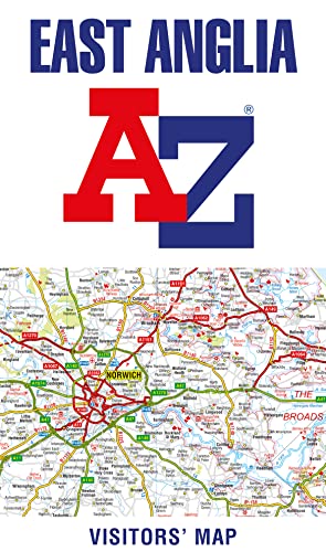 Stock image for East Anglia A-Z Visitors' Map for sale by Blackwell's