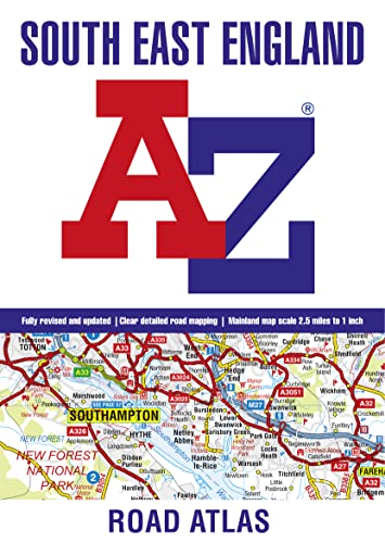 Beispielbild fr South East England Regional A-Z Road Atlas zum Verkauf von AwesomeBooks