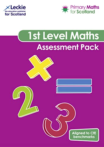 Beispielbild fr Primary Maths for Scotland First Level Assessment Pack: For Curriculum for Excellence Primary Maths zum Verkauf von Monster Bookshop