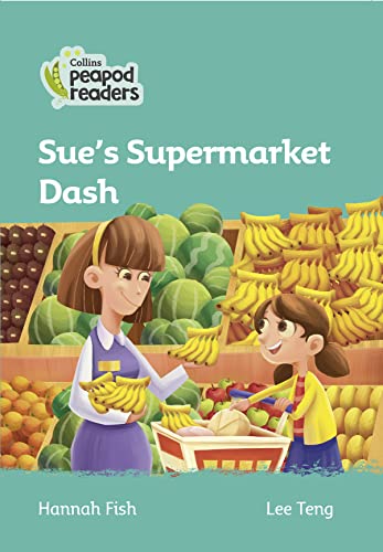 9780008397128: Level 3 – Sue's Supermarket Dash (Collins Peapod Readers)