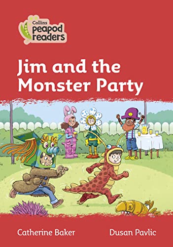 9780008397395: Level 5 – Jim and the Monster Party (Collins Peapod Readers)