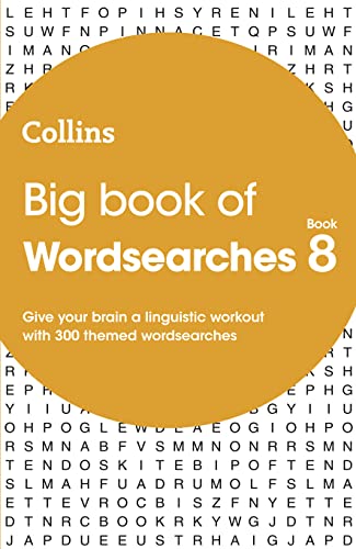 Stock image for Big Book of Wordsearches 8: 300 themed wordsearches (Collins Wordsearches) for sale by WorldofBooks