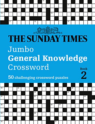 9780008404239: The Sunday Times Jumbo General Knowledge Crossword Book 2: 50 general knowledge crosswords