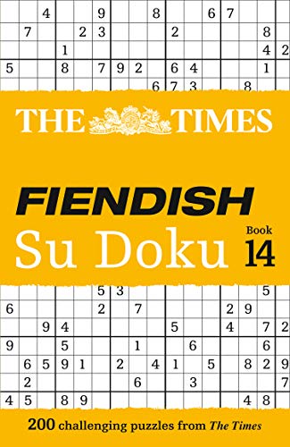 Stock image for The Times Fiendish Su Doku: Book 14: 200 Challenging Puzzles from the Times for sale by ThriftBooks-Dallas