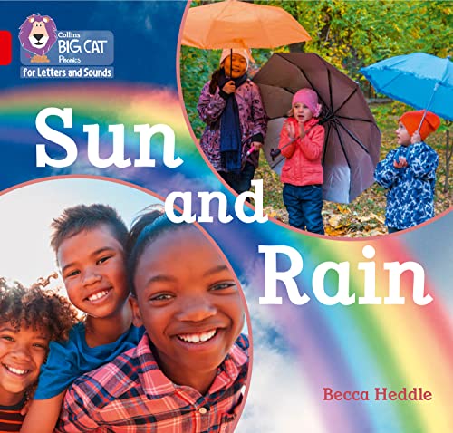 Imagen de archivo de Sun and Rain: Band 02B/Red B (Collins Big Cat Phonics for Letters and Sounds) a la venta por WorldofBooks