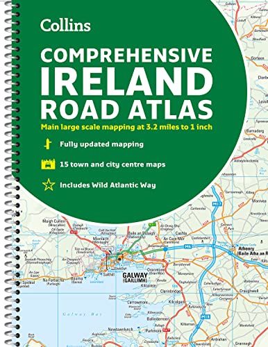 Beispielbild fr Comprehensive Road Atlas Ireland zum Verkauf von Blackwell's