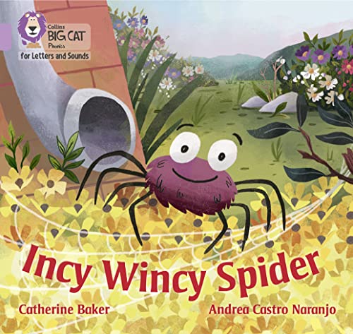 Stock image for Collins Big Cat Phonics for Letters and Sounds  " Incy Wincy Spider: Band 00/Lilac for sale by Monster Bookshop