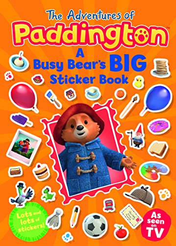 Beispielbild fr A Busy Bear  s Big Sticker Book (The Adventures of Paddington) zum Verkauf von WorldofBooks
