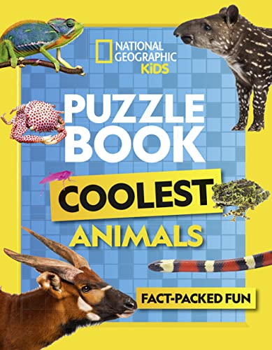 Stock image for Puzzle Book Coolest Animals for sale by Blackwell's