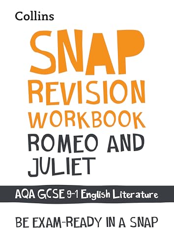 9780008437398: Romeo and Juliet AQA GCSE 9 – 1 English Literature Workbook: Ideal for the 2024 and 2025 exams (Collins GCSE 9-1 Snap Revision)