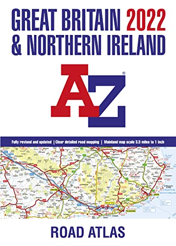 Beispielbild fr Great Britain A-Z Road Atlas 2022 (A3 Paperback) zum Verkauf von WorldofBooks