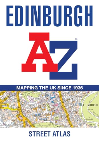 Beispielbild fr Edinburgh A-Z Street Atlas zum Verkauf von WorldofBooks
