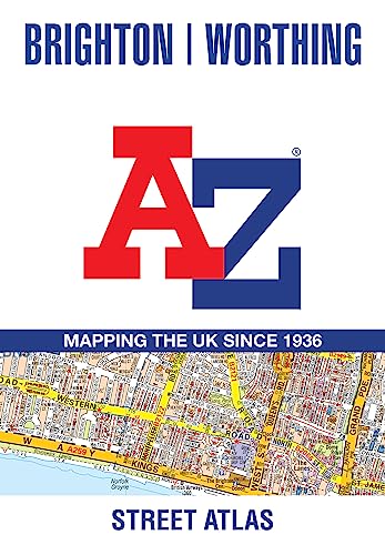 Beispielbild fr Brighton and Worthing A-Z Street Atlas zum Verkauf von AwesomeBooks
