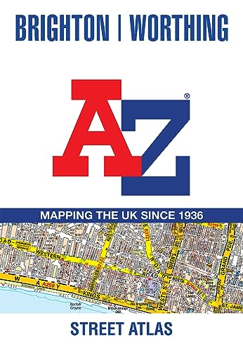 Stock image for Brighton and Worthing A-Z Street Atlas for sale by Blackwell's