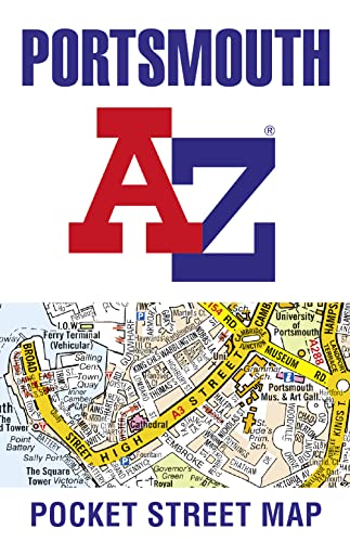 Stock image for Portsmouth A-Z Pocket Street Map for sale by Blackwell's