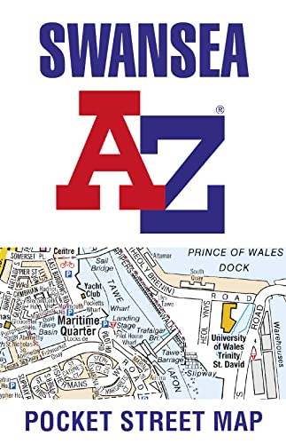 Stock image for Swansea A-Z Pocket Street Map for sale by Blackwell's