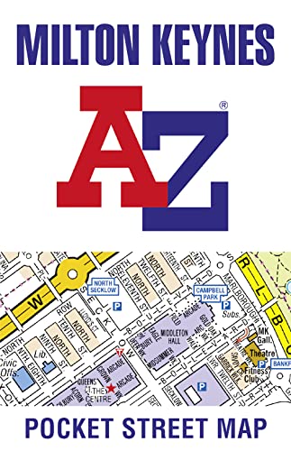 Stock image for Milton Keynes A-Z Pocket Street Map for sale by Blackwell's
