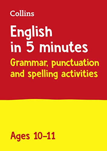 Stock image for English in 5 Minutes a Day Age 10-11: Ideal for use at home for sale by WorldofBooks
