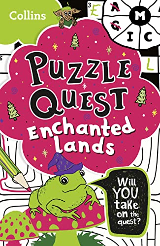 Imagen de archivo de Puzzle Quest Enchanted Lands: Solve more than 100 puzzles in this adventure story for kids aged 7+ a la venta por AwesomeBooks