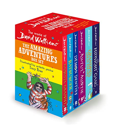 Stock image for The World of David Walliams:Amazing Adventures Box Set for sale by Basi6 International