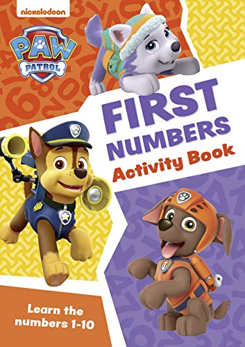 9780008461508: Paw Patrol First Numbers Activity Book: Get ready for school with Paw Patrol