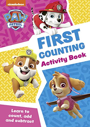 Stock image for PAW Patrol First Counting Activity Book: Get set for school! for sale by WorldofBooks