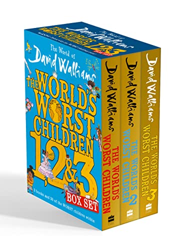9780008463878: The World of David Walliams: The World’s Worst Children 1, 2 & 3 Box Set: A brand new box set of funny stories and terrible tales from No. 1 bestselling author David Walliams