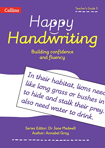 9780008485771: Teacher's Guide 5 (Happy Handwriting)