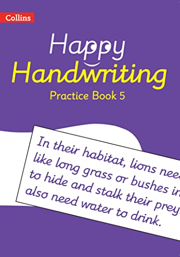 Beispielbild fr Practice Book 5 (Happy Handwriting) zum Verkauf von WorldofBooks