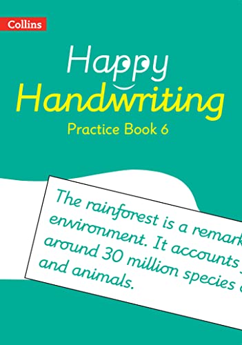 9780008485856: Practice Book 6 (Happy Handwriting)