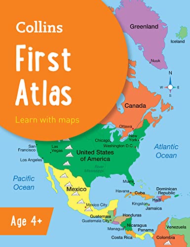 9780008485931: Collins First Atlas: Ideal for learning at school and at home (Collins School Atlases)
