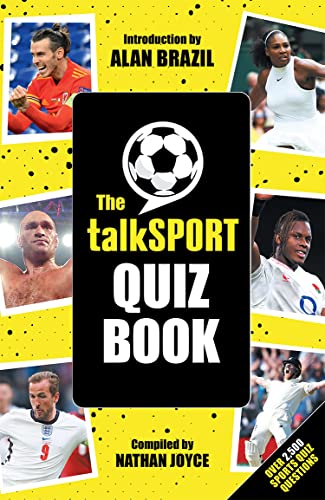Stock image for The talkSPORT Quiz Book: The perfect activity gift book for football, rugby and cricket fans for Christmas 2021 for sale by WorldofBooks