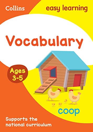 9780008491758: Collins Easy Learning Preschool - Vocabulary Activity Book Ages 3-5