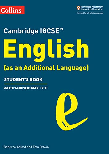 Stock image for Cambridge IGCSE English (As an Additional Language). Student's Book for sale by Blackwell's