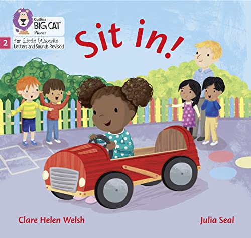 Stock image for Sit in!: Phase 2 Set 2 (Big Cat Phonics for Little Wandle Letters and Sounds Revised) for sale by WorldofBooks