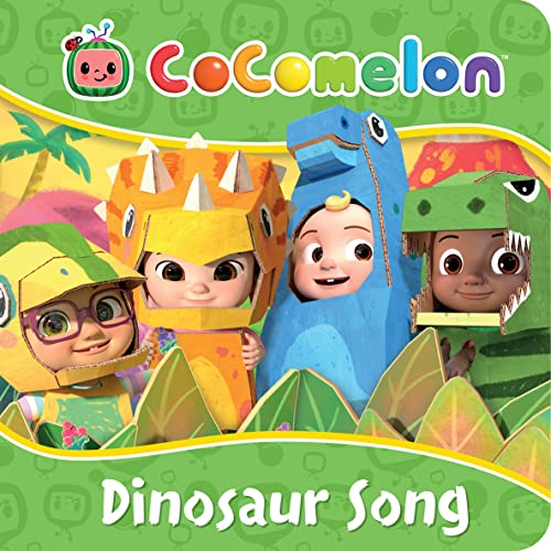 Beispielbild fr Official CoComelon Sing-Song: Dinosaur Song: Roar like a dinosaur with this popular song in a cute illustrated board book for children aged 1, 2, 3 and 4 years zum Verkauf von WorldofBooks