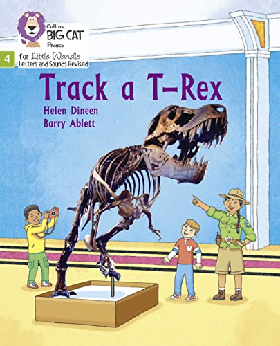 Stock image for Track a T-Rex: Phase 4 (Big Cat Phonics for Little Wandle Letters and Sounds Revised) for sale by Chiron Media