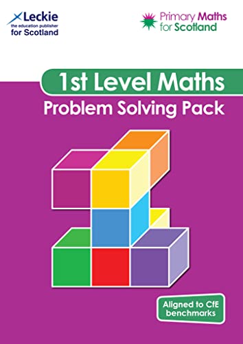 Beispielbild fr Primary Maths for Scotland First Level Problem Solving Pack: For Curriculum for Excellence Primary Maths zum Verkauf von Monster Bookshop