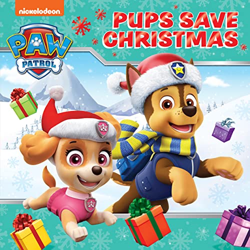 Stock image for PAW Patrol Picture Book  " Pups Save Christmas: A festive illustrated adventure story book for children aged 2, 3, 4, 5 based on the Nickelodeon TV Series, featuring special guest Santa! for sale by WorldofBooks